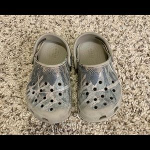 Toddler Camo Crocs size 8